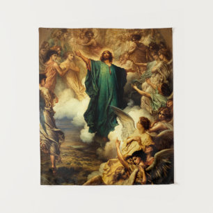 The Ascension, 1879 by Gustave Dore Tapestry