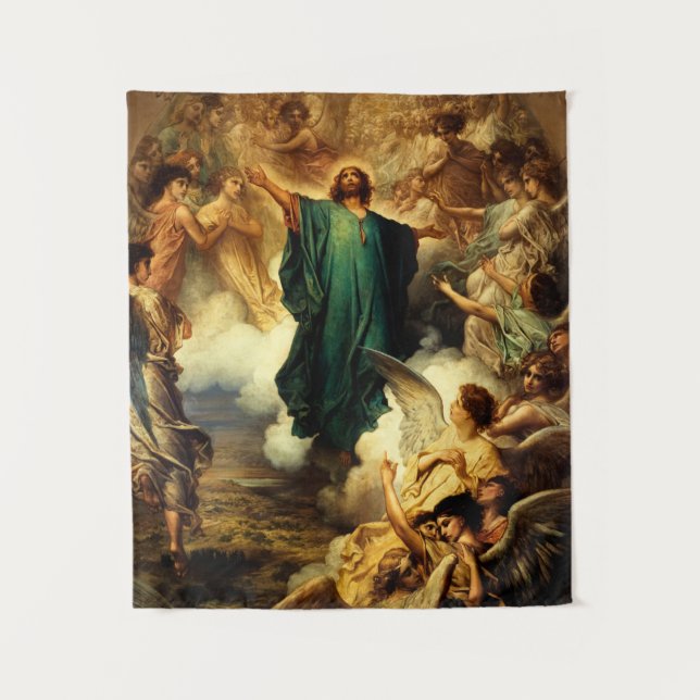 The Ascension, 1879 by Gustave Dore Tapestry (Front)
