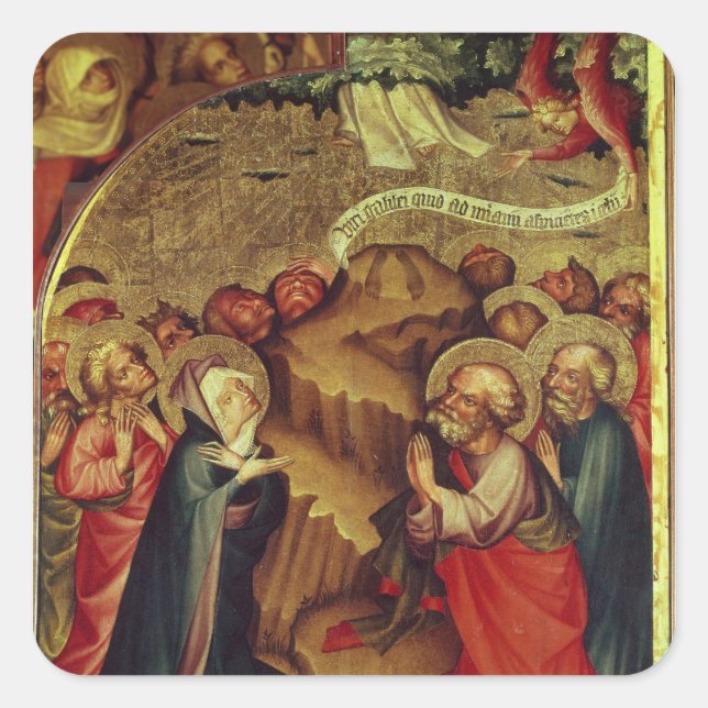 The Ascension 2 Square Sticker (Front)