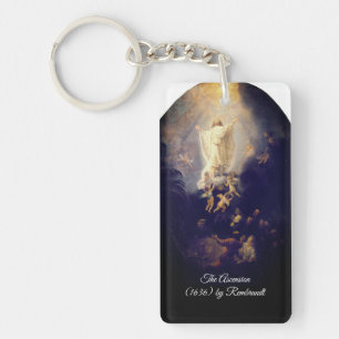 The Ascension by Rembrandt Key Ring