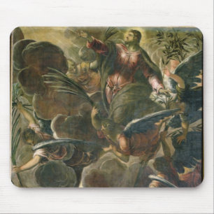 The Ascension of Christ (fresco) Mouse Pad