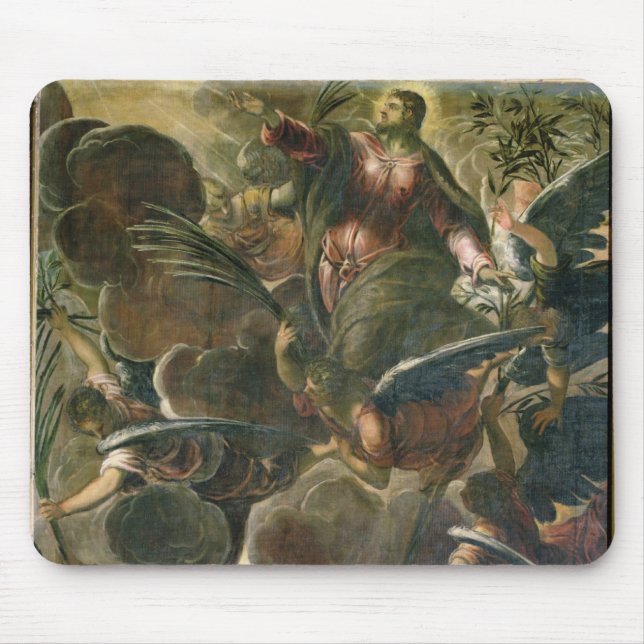 The Ascension of Christ (fresco) Mouse Pad (Front)