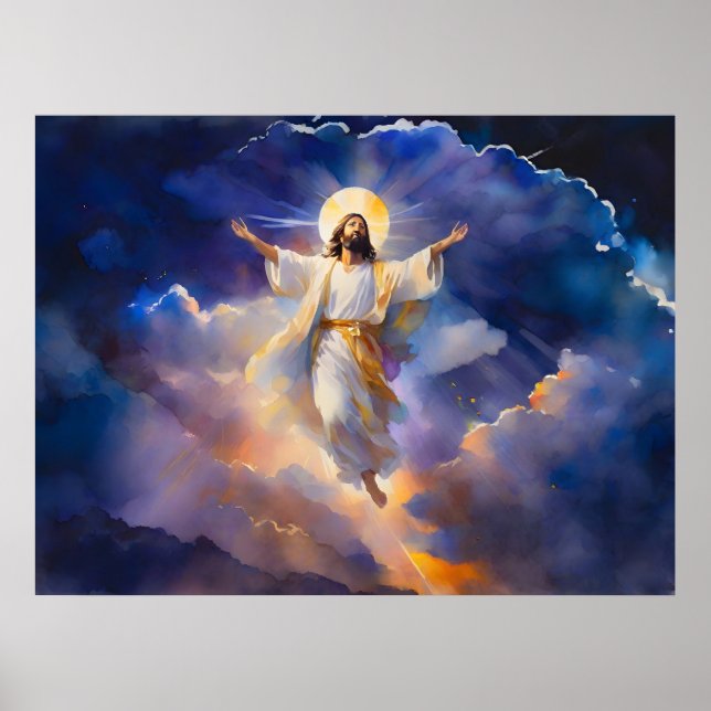 The Ascension Of Jesus Christ Poster (Front)