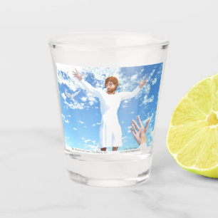 The Ascension of Jesus Shot Glass