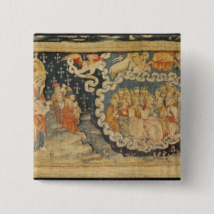 The Ascension of the Lamb 15 Cm Square Badge
