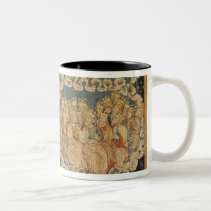 The Ascension of the Lamb Two-Tone Coffee Mug