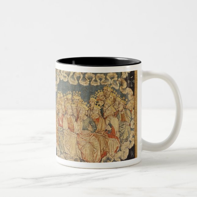 The Ascension of the Lamb Two-Tone Coffee Mug (Right)