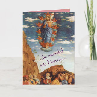The Ascension Religious Easter Card