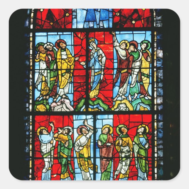 The Ascension Square Sticker (Front)