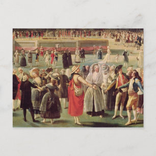 The Ascent of the Montgolfier Balloon Postcard