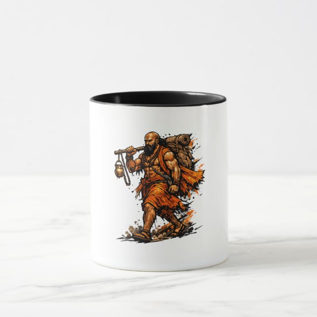 The Ascetic Warrior’s Pilgrimage Mug (Center)