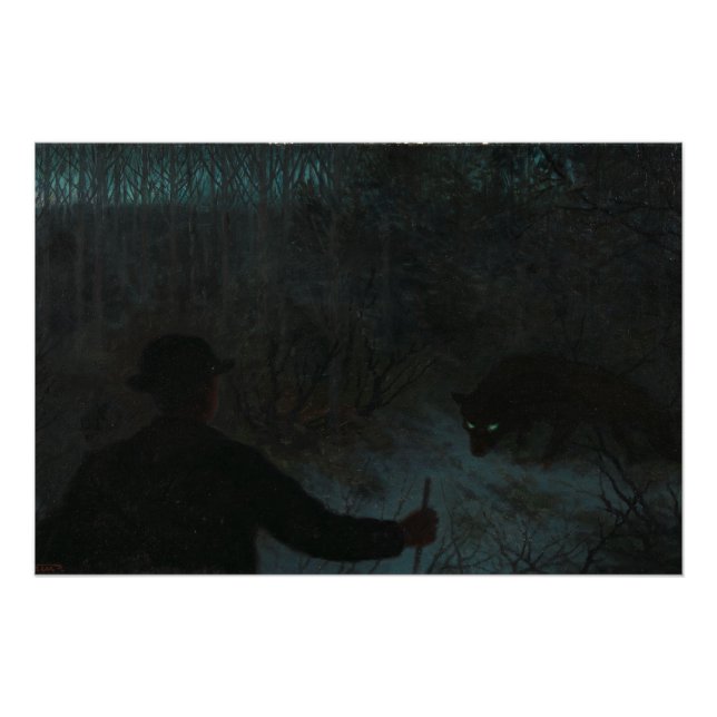 The Ash Lad and the Wolf Glossy Poster (Front)