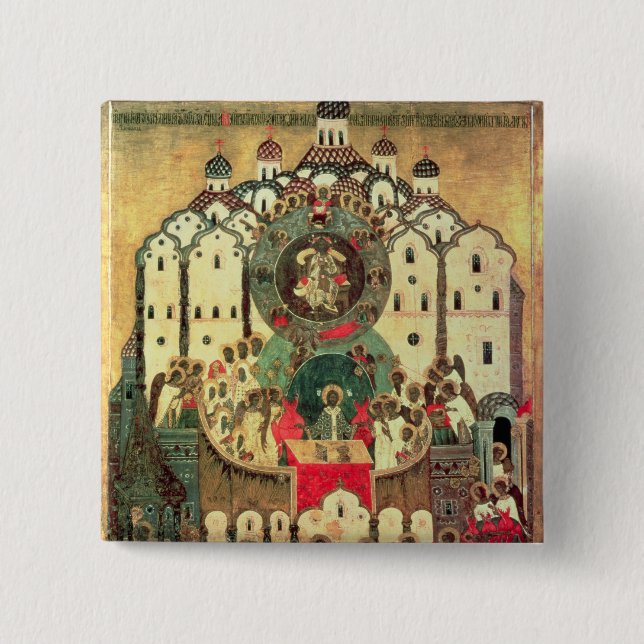The Assembly of Angels 15 Cm Square Badge (Front)