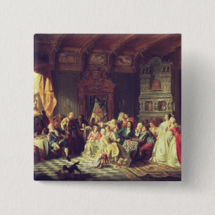 The Assembly under Peter the Great 15 Cm Square Badge