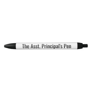 The Asst Principal's Pen Funny Asst Principal Gift