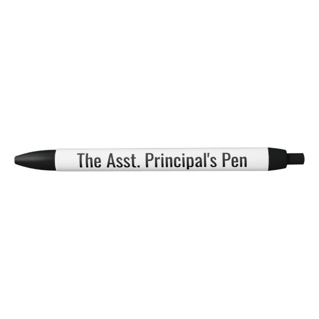 The Asst Principal's Pen Funny Asst Principal Gift (Front)
