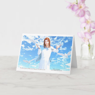 The Assumption of Mary into Heaven Card