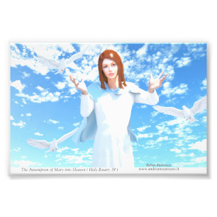 The Assumption of Mary into Heaven Photo Print