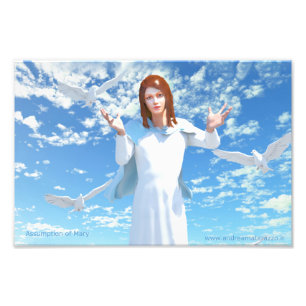 The Assumption of Mary into Heaven Photo Print