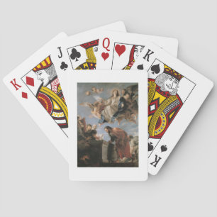 The Assumption of the Virgin, 1673 (oil on canvas) Playing Cards