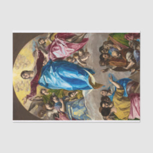 The Assumption of the Virgin by El Greco Tissue Paper