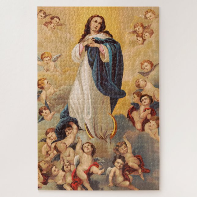 The Assumption of the Virgin Mary Jigsaw Puzzle (Vertical)