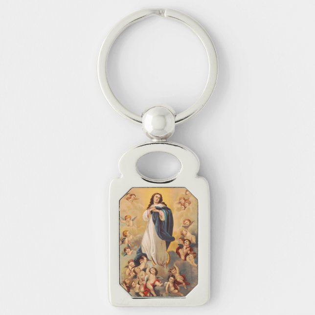 The Assumption of the Virgin Mary Key Ring (Front)
