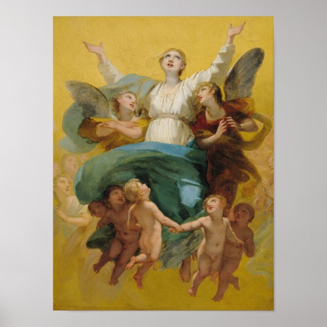 The Assumption of the Virgin Poster (Front)