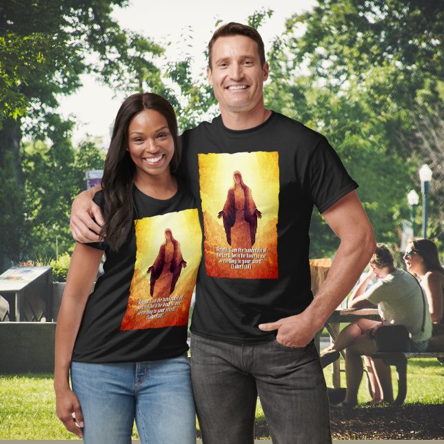 The Assumption of Virgin Mary | Bible Verse Black T-Shirt (Creator Uploaded)