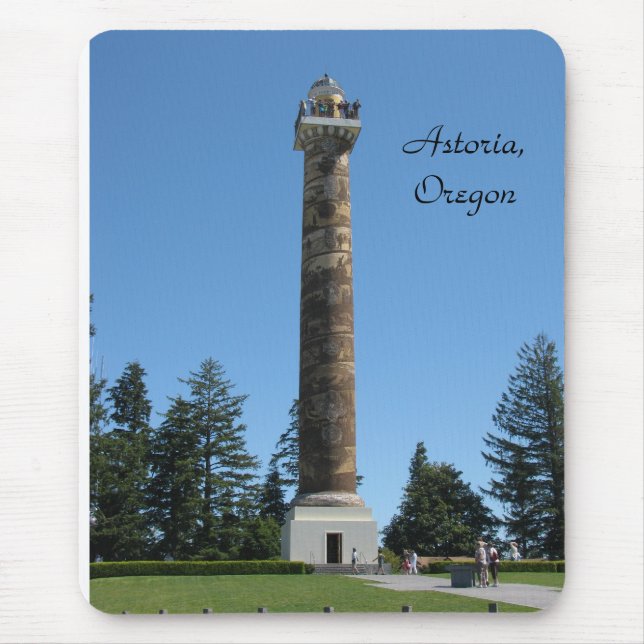 The Astoria Column Mouse Pad (Front)