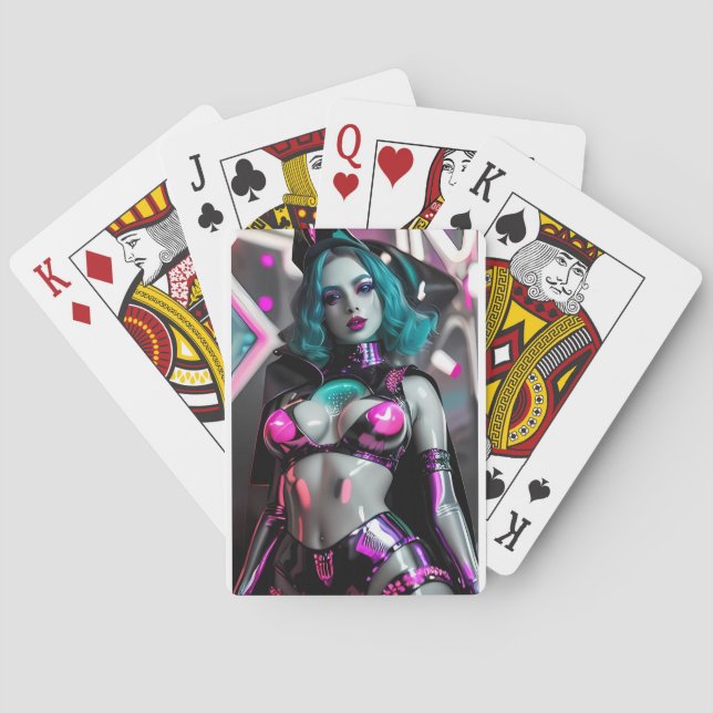 The Astro-Witch of Ceti-Alpha 4 Playing Cards (Back)