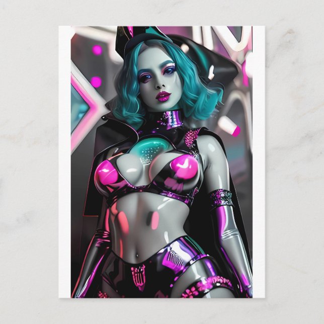 The Astro-Witch of Ceti-Alpha 4 Postcard (Front)