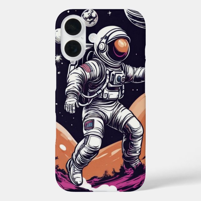 the astronaut Case-Mate iPhone case (Back)