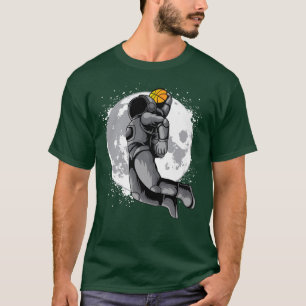 The Astronaut Space Hoopers Sport Basketball T-Shirt