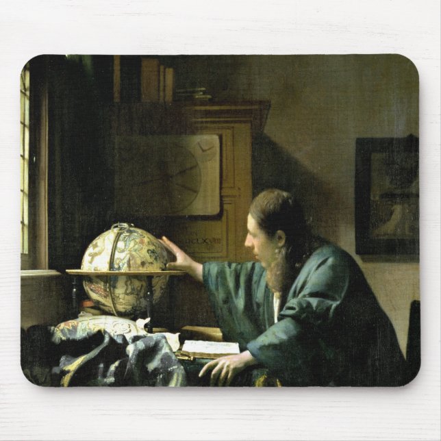 The Astronomer, 1668 Mouse Pad (Front)
