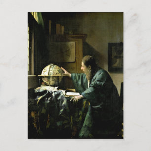 The Astronomer, 1668 Postcard