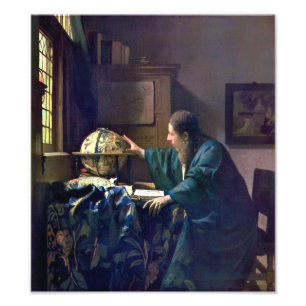 The Astronomer Johannes Vermeer Photo Print