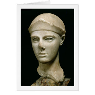 The Athena of Aegina, wearing a helmet, head of a