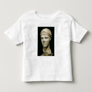 The Athena of Aegina, wearing a helmet, head of a Toddler T-Shirt