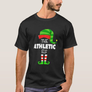 The Athletic Elf Group Matching Family Christmas P T-Shirt