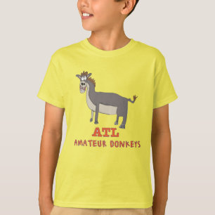 The Atlanta Amateur Donkeys Kids Wiffle Ball Shirt