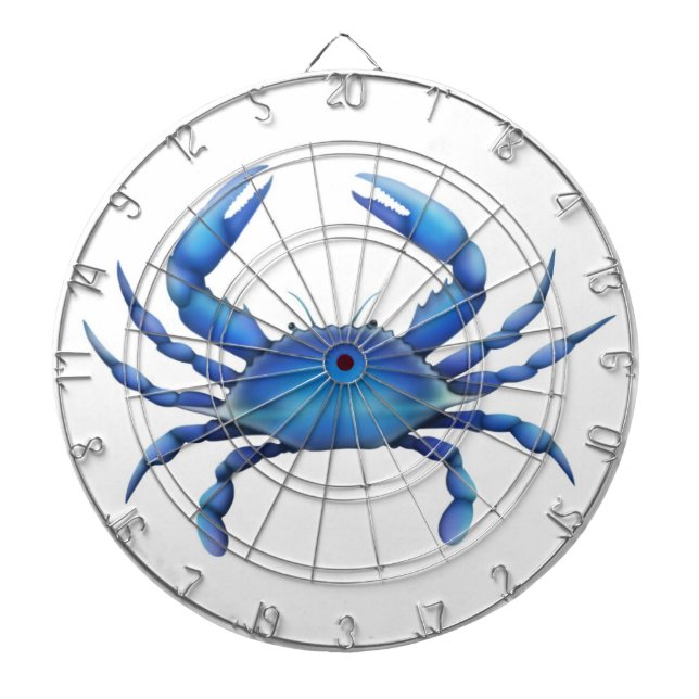 The Atlantic Blue Crab Dart Board (Front)