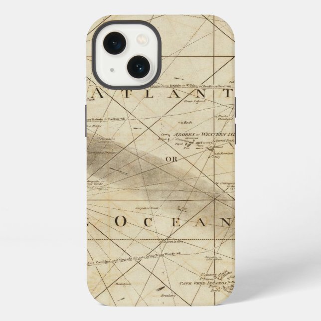 The Atlantic Ocean iPhone Case (Back)