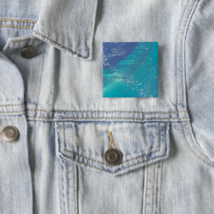 The Atlantic Ocean Off The Coast Of The Bahamas 15 Cm Square Badge
