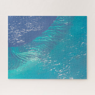 The Atlantic Ocean Off The Coast Of The Bahamas Jigsaw Puzzle