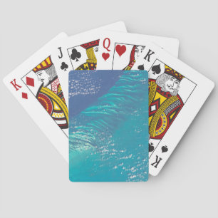 The Atlantic Ocean Off The Coast Of The Bahamas Playing Cards
