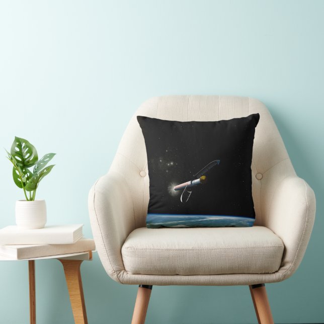 The Atlas V541 Launch Vehicle In Orbit. Cushion (Chair)