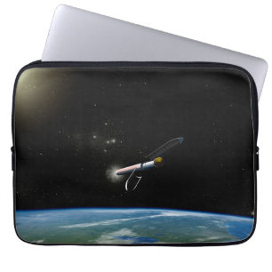 The Atlas V541 Launch Vehicle In Orbit. Laptop Sleeve