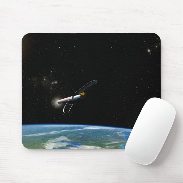 The Atlas V541 Launch Vehicle In Orbit. Mouse Pad (With Mouse)