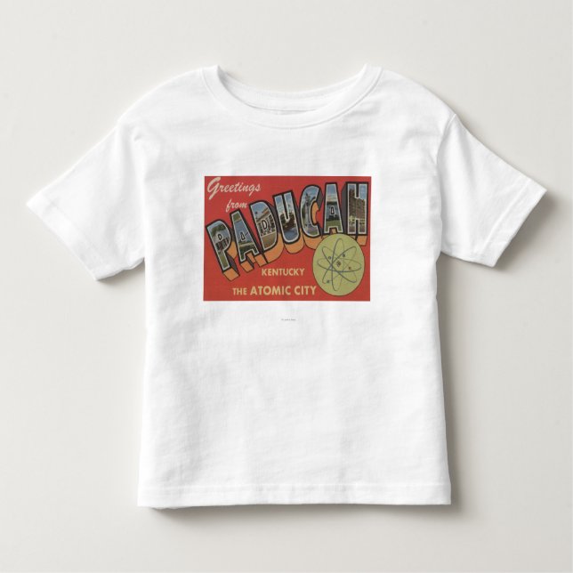 The Atomic City - Large Letter Scenes Toddler T-Shirt (Front)